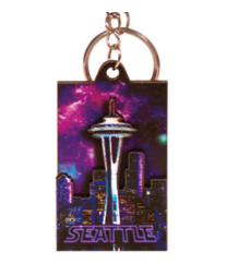 Seattle Galaxy Keychain