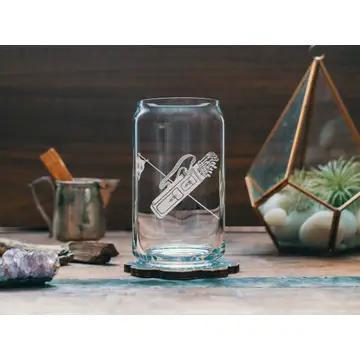Golf Bag 16oz Can Glass