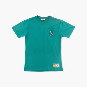 Seattle Mariners Teal Premium Pocket T-Shirt