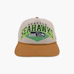 Seattle Seahawks Natural Pomona Wool Hitch Snapback