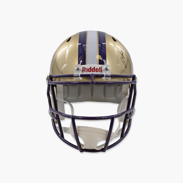 AUTOGRAPHED By Jonah Coleman - Washington Huskies Full-Size Helmet