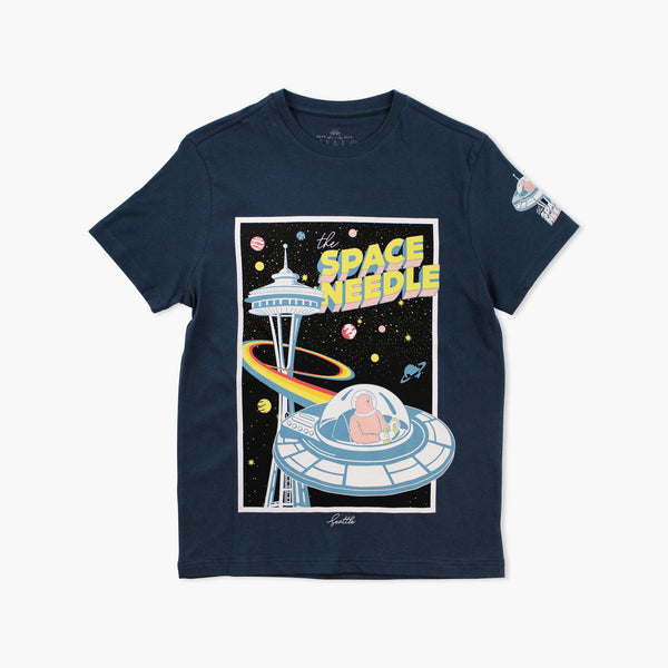 Chalo Seattle Spaced Out Navy T-Shirt