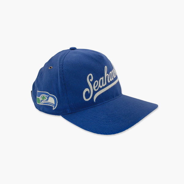 Seattle Seahawks Golden Age Script Corduroy Snapback