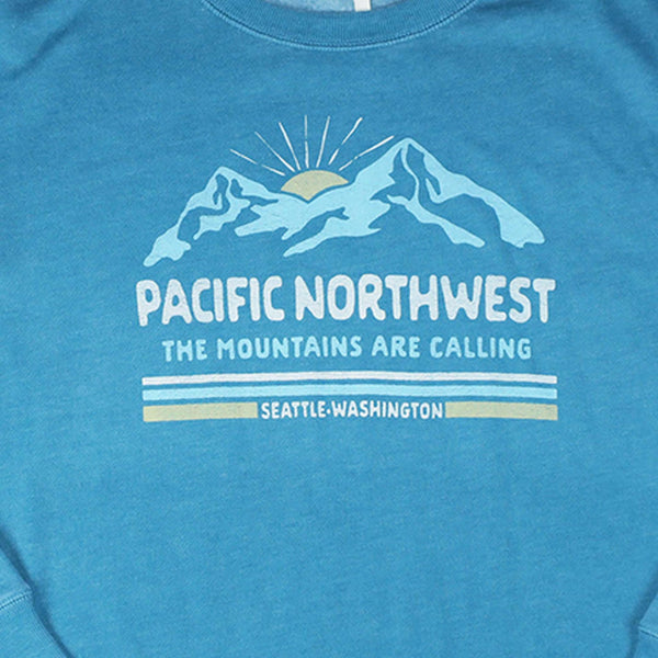 Wide Spread Women's Cobalt Crewneck