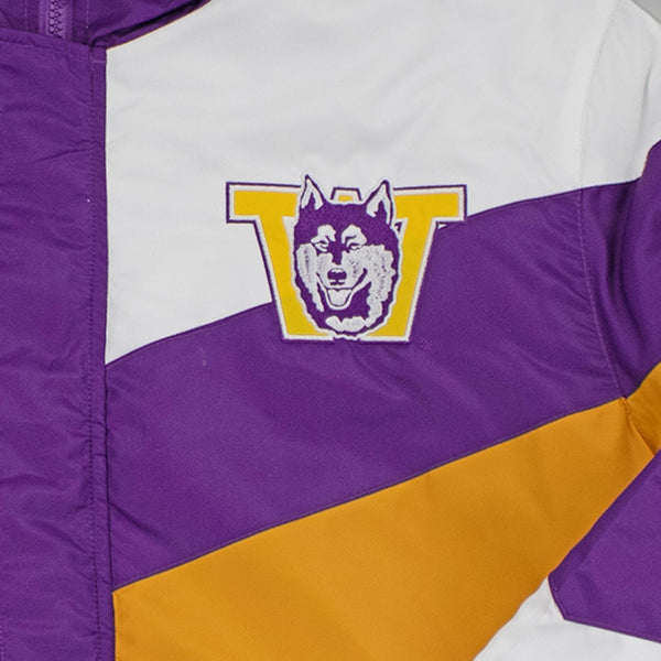 Washington Huskies Retro Colorblock Full-Zip Jacket