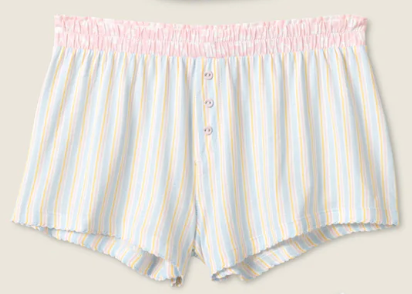 Mix & Match Pastel Stripe Short