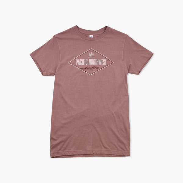 Level Up Mauve Heather PNW T-Shirt