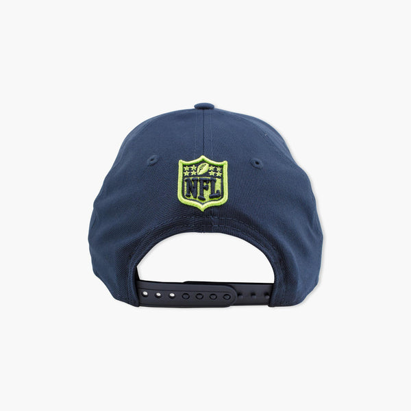 Seattle Seahawks Navy Curved Bill Snapback