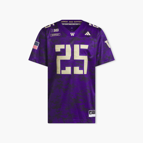 Washington Huskies Adidas 2025 Honor and Support Jersey