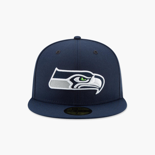 Seattle Seahawks Super Bowl LX Side Patch Navy Fitted Hat