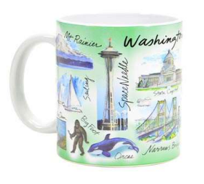 Wa Kim Drew Icons Puff 11Oz Mug
