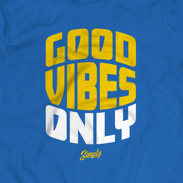 Good Vibes Only Royal T-Shirt
