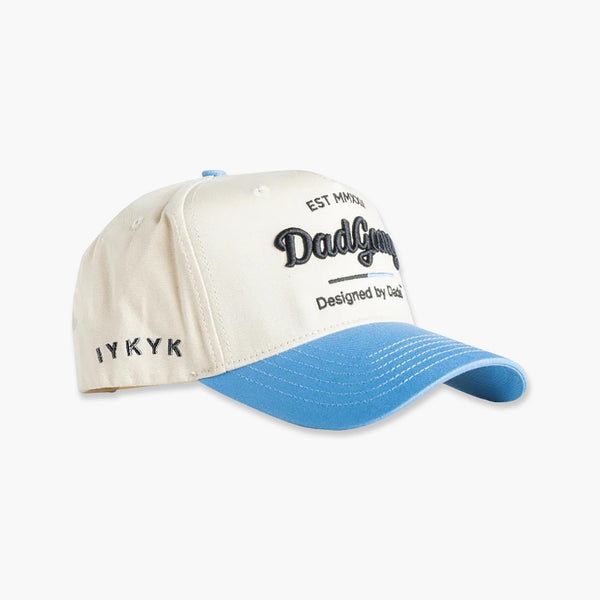 Dad Gang Baby Blue Horsepower Snapback