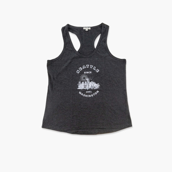 Lefty Black Seattle Womens Tanktop