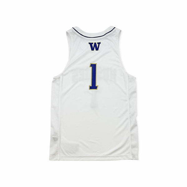 Washington Huskies White Basketball Jersey