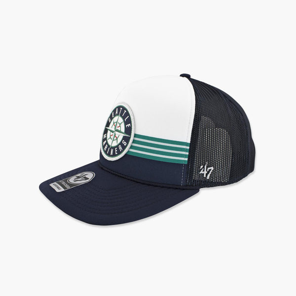 Seattle Mariners Liftoff Foam Trucker Hat