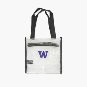 Washington Huskies Clear Stadium Bag