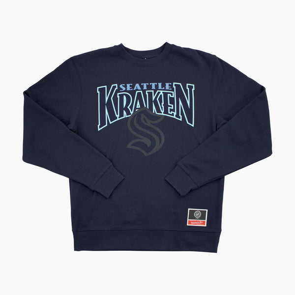 Seattle Kraken Double Header Tonal Crewneck