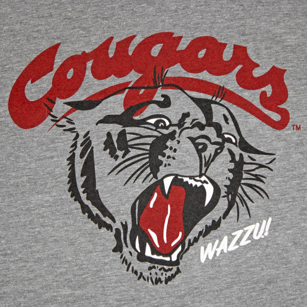 Washington State Cougars Grey Wazzu T-Shirt