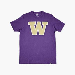 Washington Huskies Regent Purple Primary Logo T-Shirt