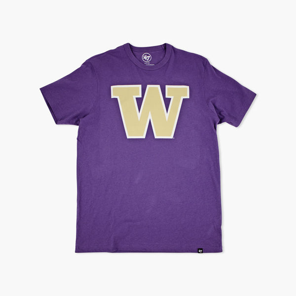 Washington Huskies Regent Purple Primary Logo T-Shirt
