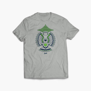Touchdown Hawk Rivalry Grey T-Shirt