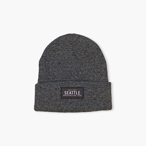Marled Grey Seattle Beanie