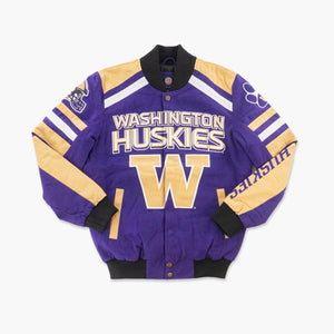 Washington Huskies Twill Racing Jacket