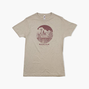 Air Supply Heather Oatmeal Seattle T-Shirt