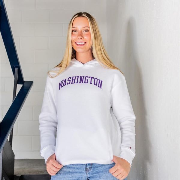 Washington Huskies Women's White Hoodie