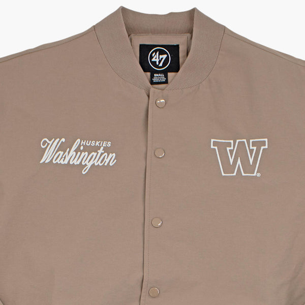 Washington Huskies Portabella Euro Step Twill Bomber Jacket