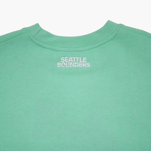 Seattle Sounders Ice Blue Whale Crewneck