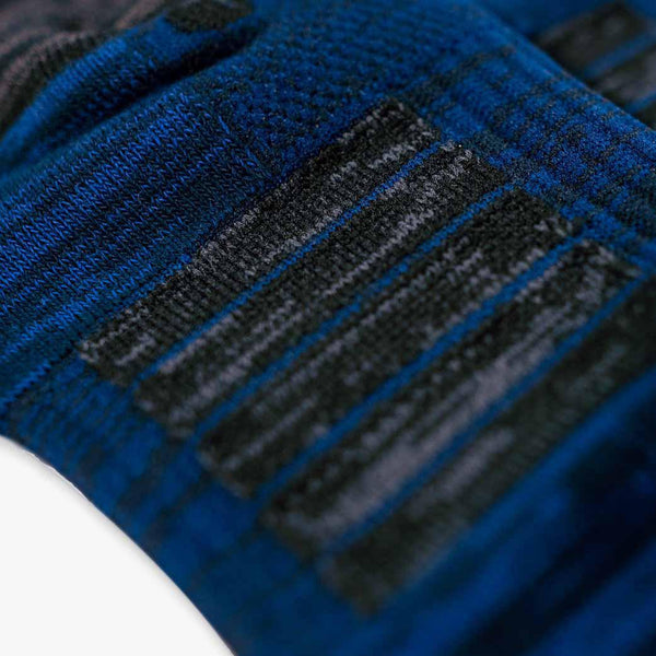 Seattle City Skyline Navy & Ice Blue Strideline Socks