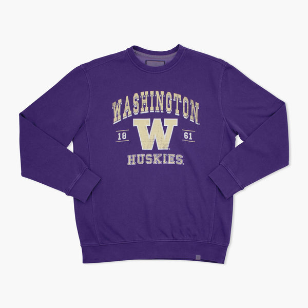 Washington Huskies Homecoming Purple Fleece Crewneck