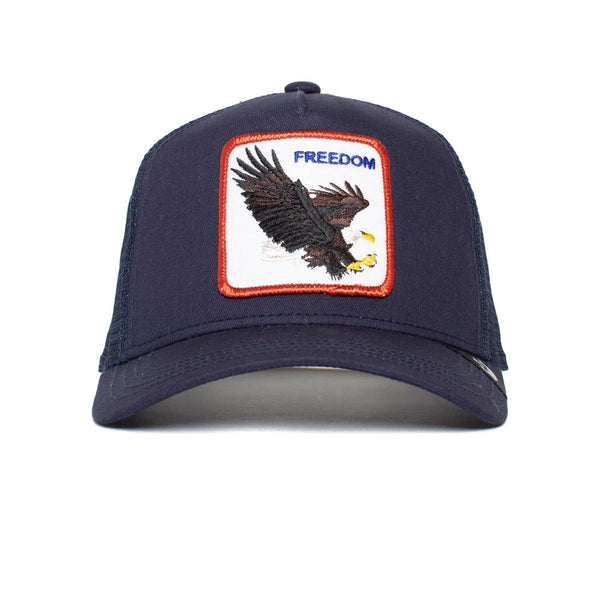 Freedom Truckin Navy Trucker Hat