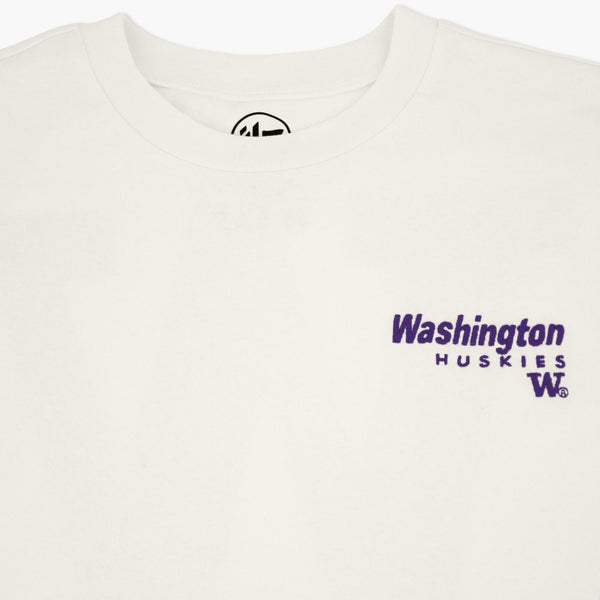 Washington Huskies Cream Heavyweight Premium T-Shirt