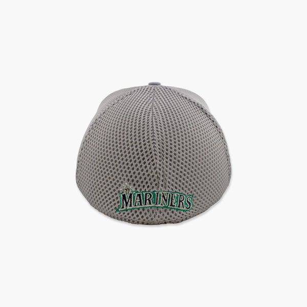 Seattle Mariners Linear Grey FlexFit Hat