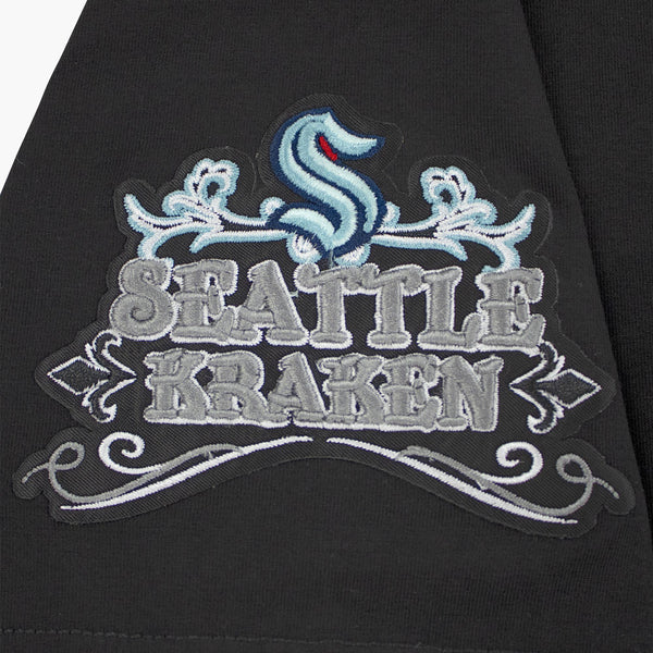 Seattle Kraken Rebel Stacked Premium T-Shirt