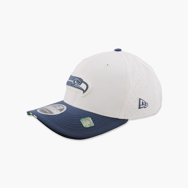 Seattle Seahawks 2025 Training Camp White Curved Bill Snapback