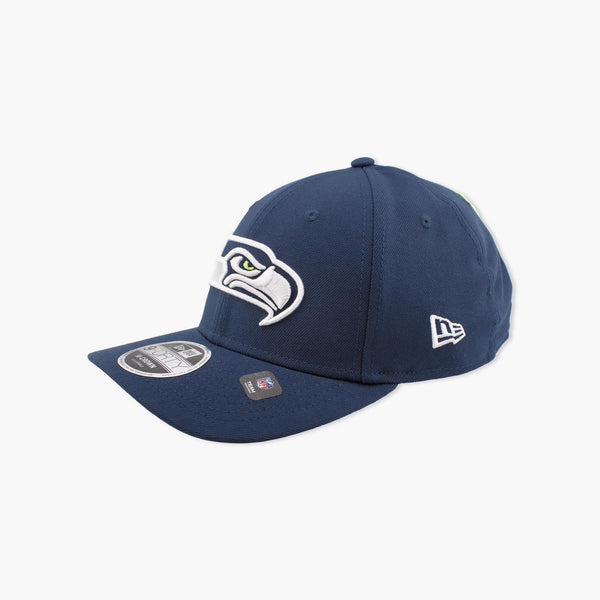 Seattle Seahawks Navy Curved Bill Snapback