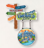 Whimsy Magnetic Hanging Sign