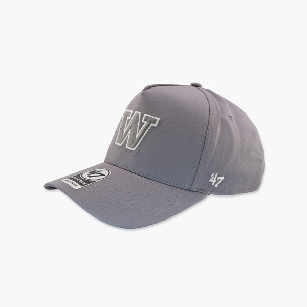 Washington Huskies Wolf Grey Foundational Offsides Adjustable Hat