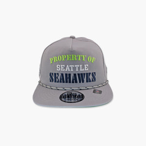 Seattle Seahawks Vintage Grey "Golfer" Snapback
