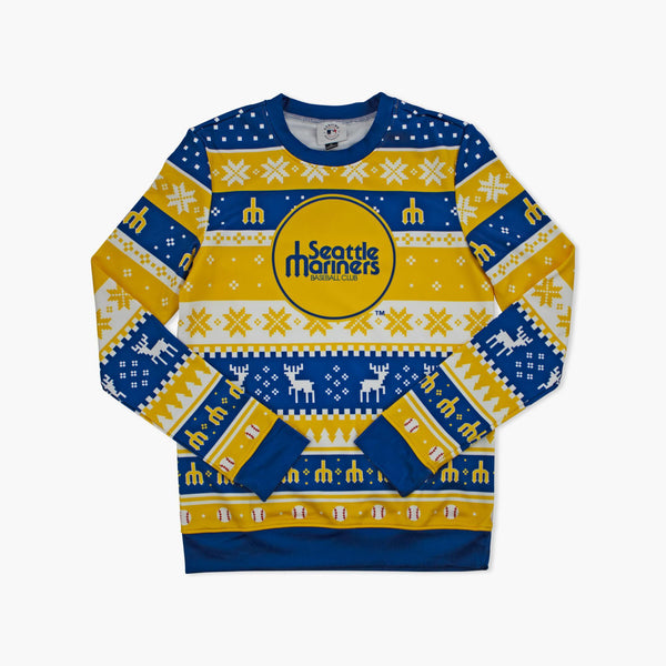 Seattle Mariners Retro Holiday Sweater