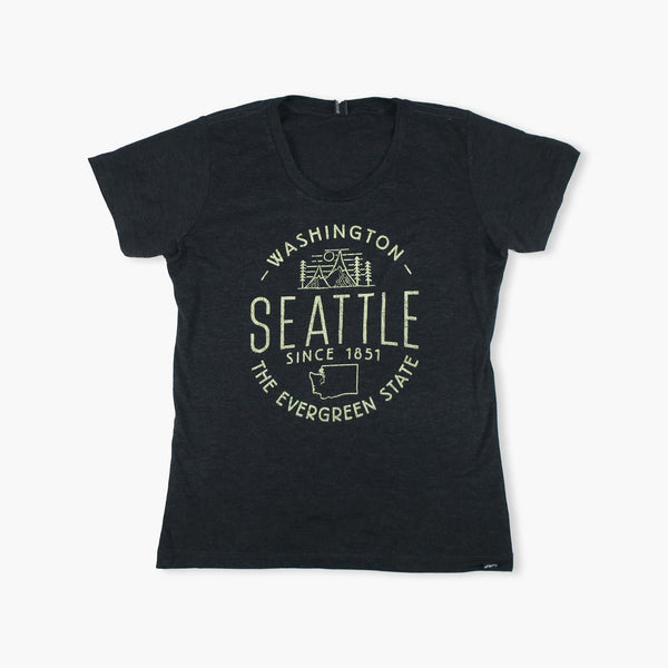 Roamin' Citizen Black T-Shirt