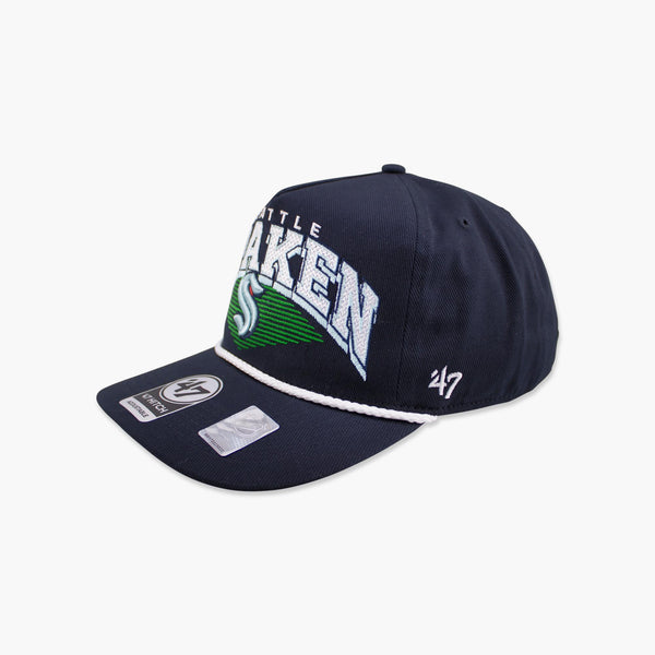 Seattle Kraken Navy Pomona Rope Hitch Snapback