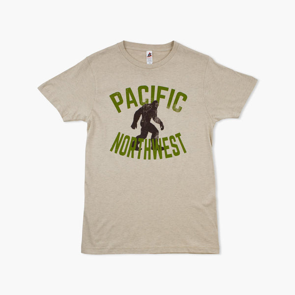 Whamo Oatmeal Heather Pacific Northwest T-Shirt