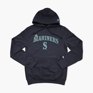 Seattle Mariners Navy Wordmark Hoodie