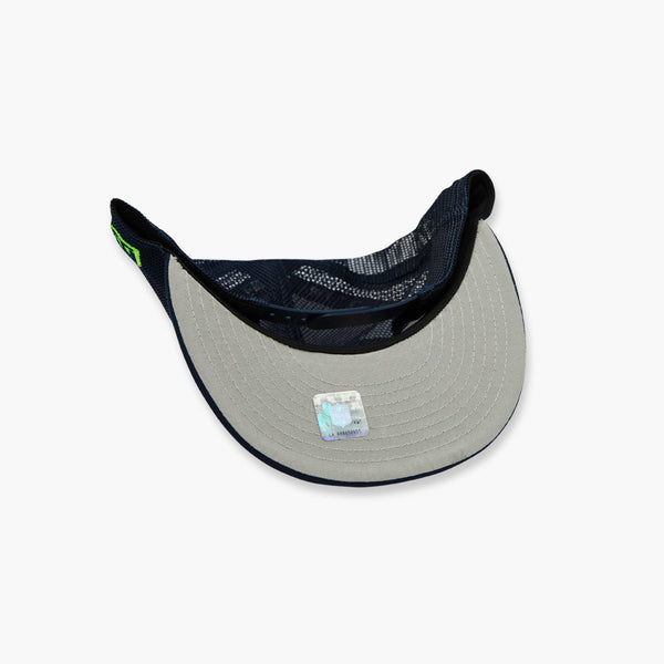 Seattle Seahawks Super Bowl XLVIII Champions Stacked Trucker Hat