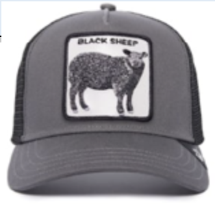 The Black Sheep Grey Trucker Hat